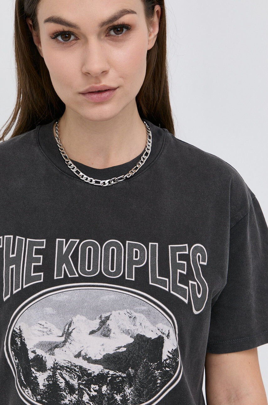 The Kooples Памучна тениска - Pepit.bg