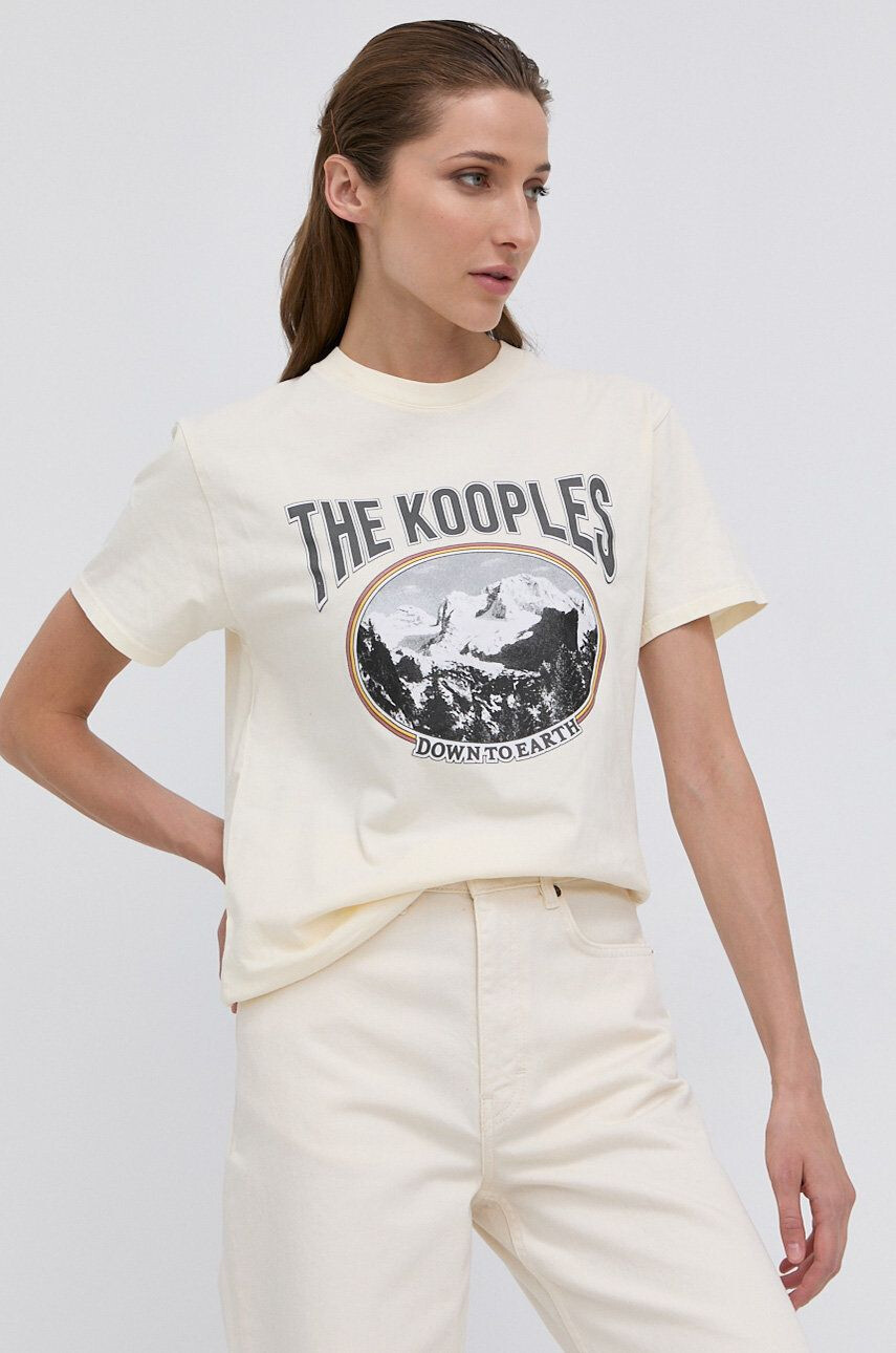 The Kooples Памучна тениска - Pepit.bg