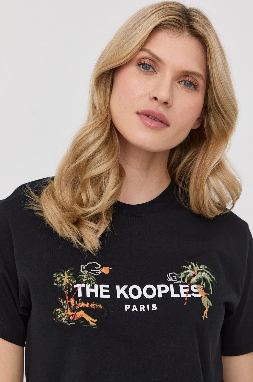 The Kooples Памучна тениска - Pepit.bg