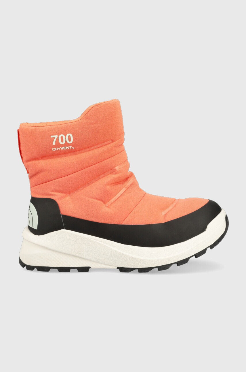 The North Face Апрески WOMEN S NUPTSE II BOOTIE WP в оранжево - Pepit.bg