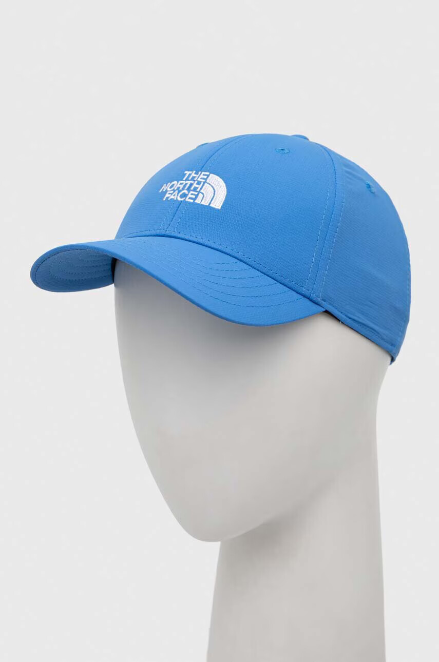 The North Face Детска шапка с козирка в синьо с принт - Pepit.bg