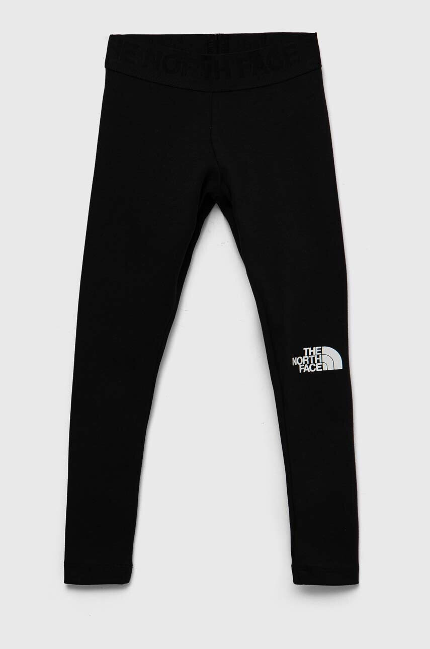The North Face Детски клин в черно с принт - Pepit.bg