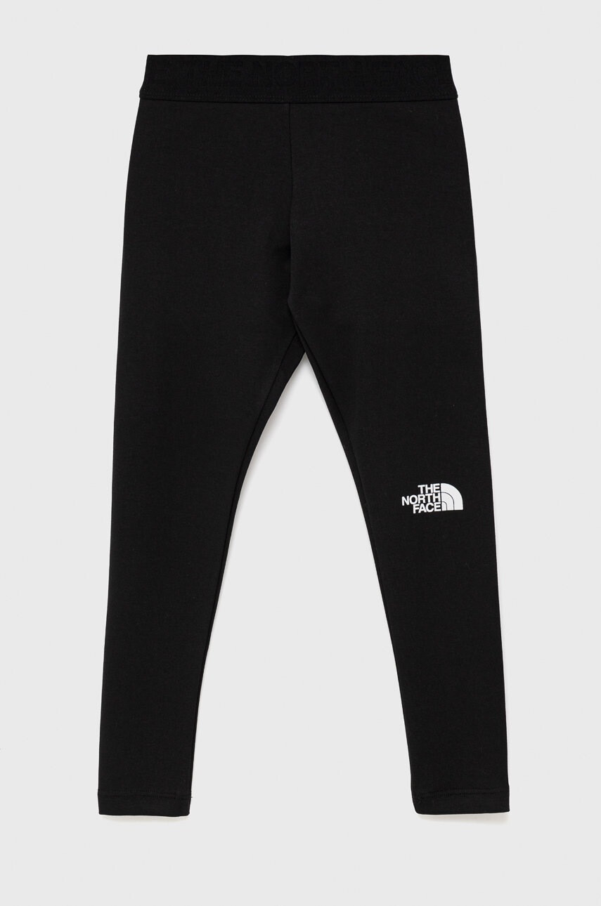 The North Face Детски клин в черно с принт - Pepit.bg