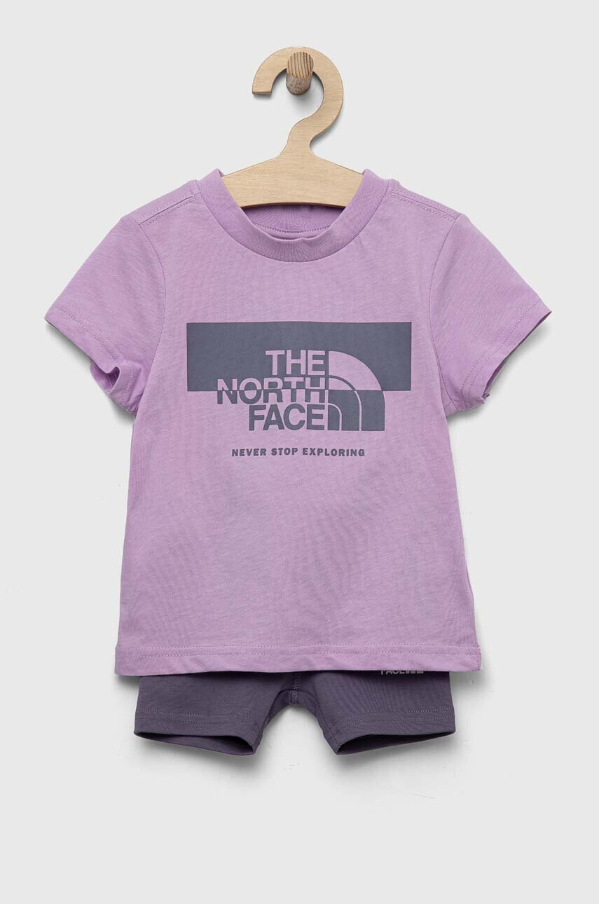 The North Face Детски комплект в лилаво - Pepit.bg