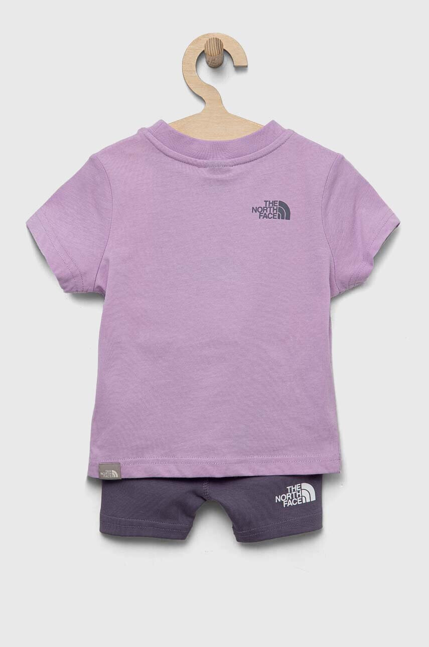 The North Face Детски комплект в лилаво - Pepit.bg