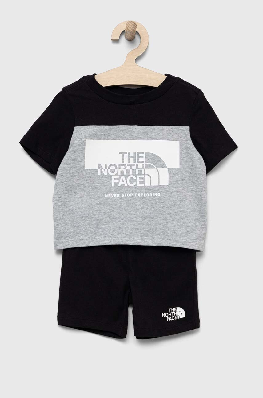 The North Face Детски комплект в сиво - Pepit.bg