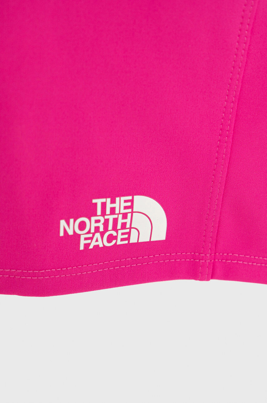 The North Face Детски къси панталони в розово с принт - Pepit.bg