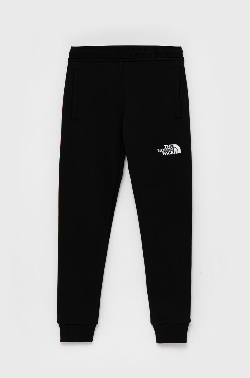 The North Face Детски панталон в черно с изчистен дизайн - Pepit.bg