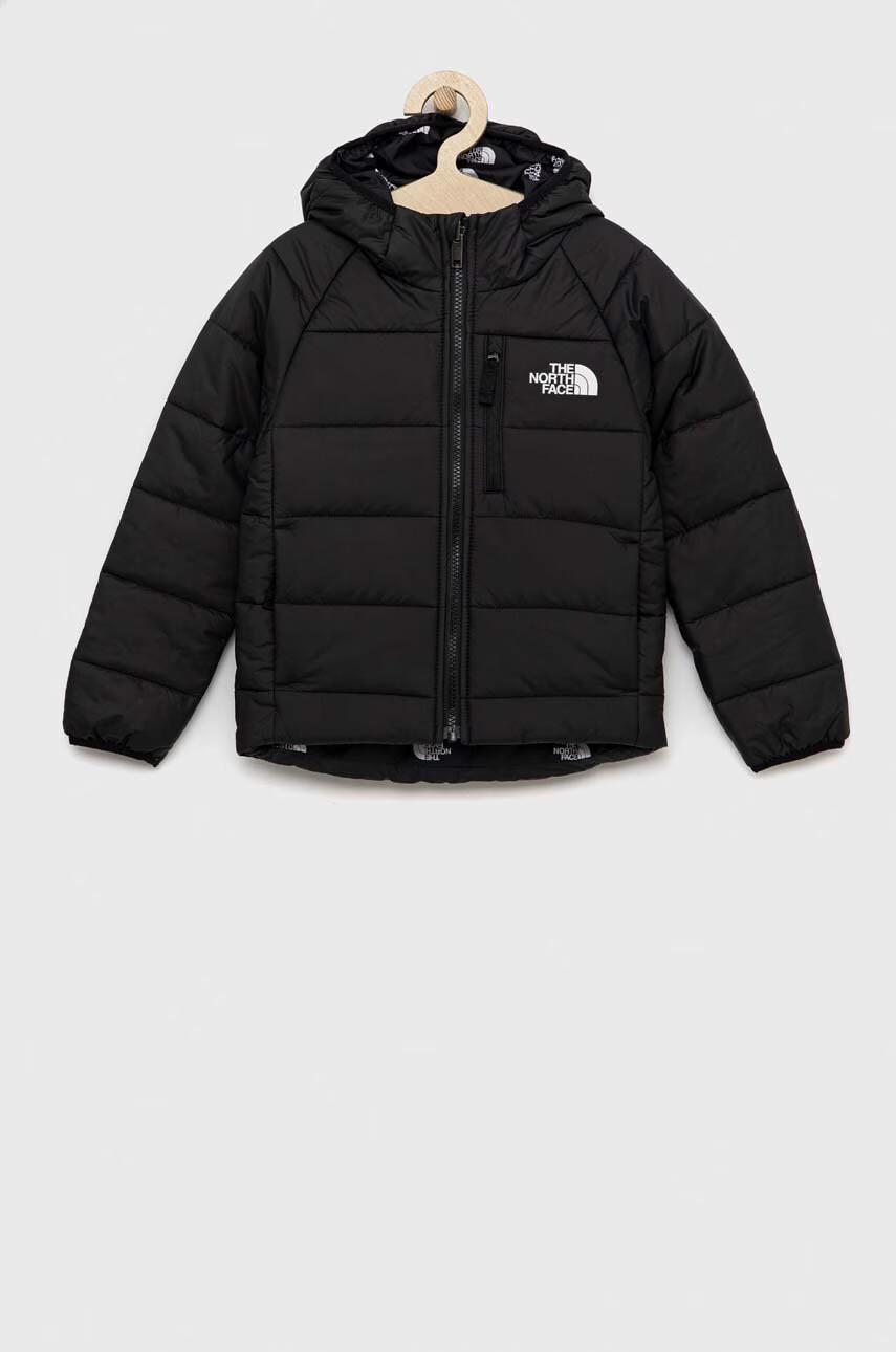 The North Face Детско яке с две лица в черно - Pepit.bg