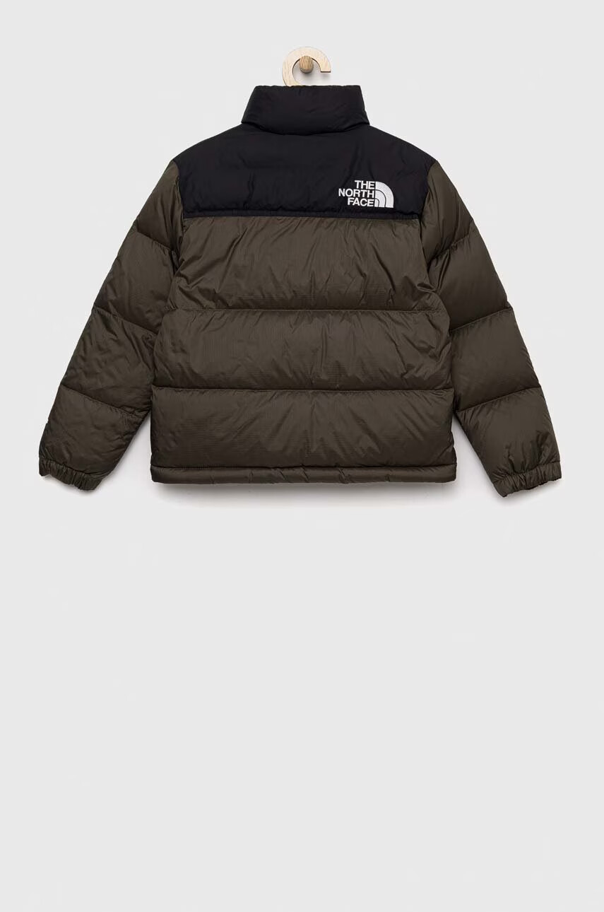 The North Face Детско пухено яке в зелено - Pepit.bg