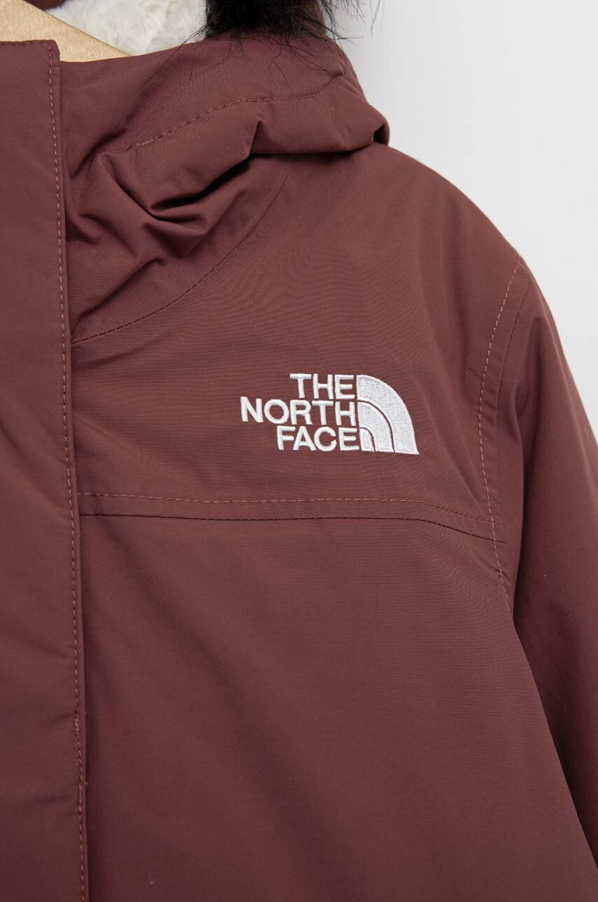 The North Face Детско пухено яке в розово - Pepit.bg