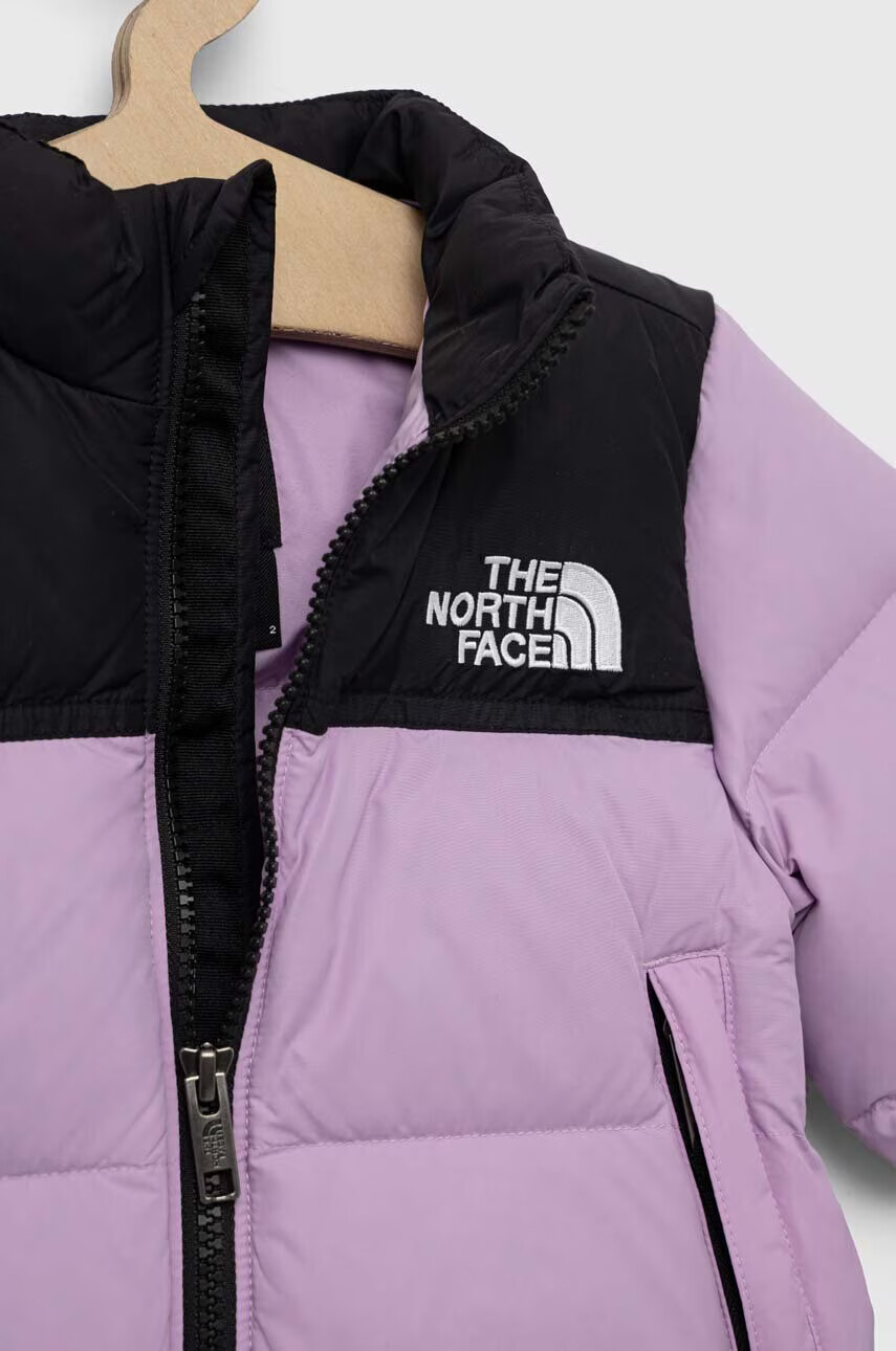 The North Face Детско пухено яке в лилаво - Pepit.bg