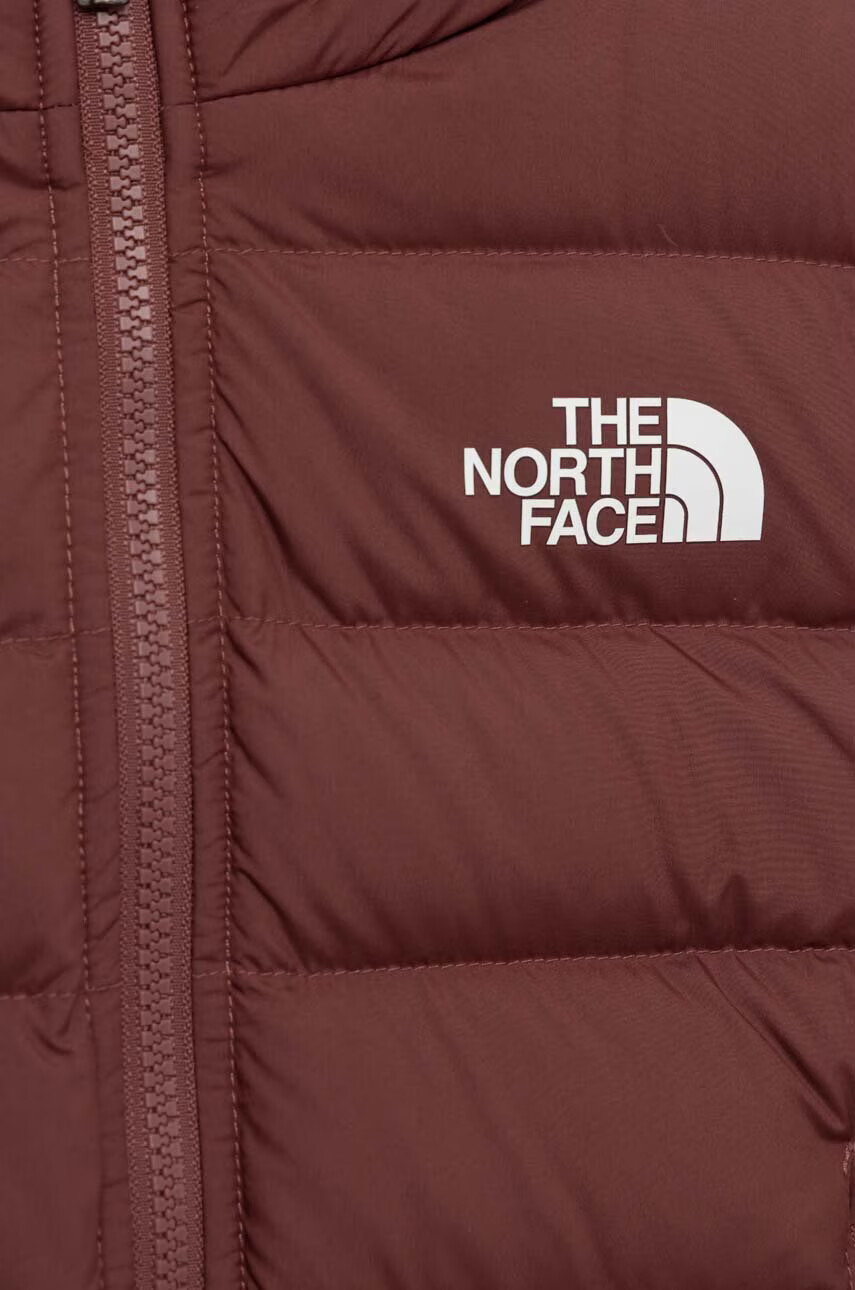 The North Face Детско пухено яке REVERSIBLE NORTH DOWN HOODED JACKET В бордо - Pepit.bg
