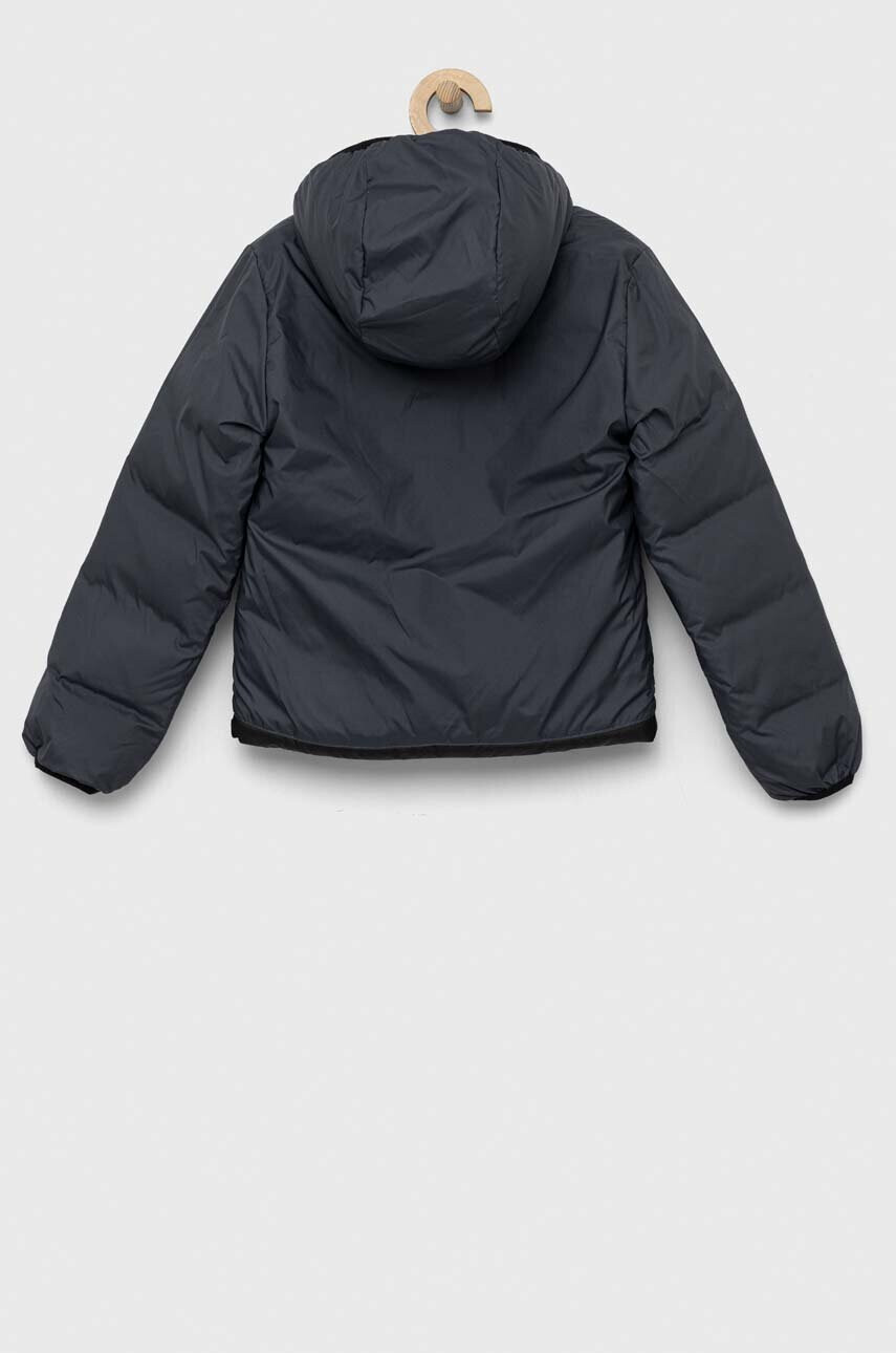 The North Face Детско пухено яке REVERSIBLE NORTH DOWN HOODED JACKET В черно - Pepit.bg