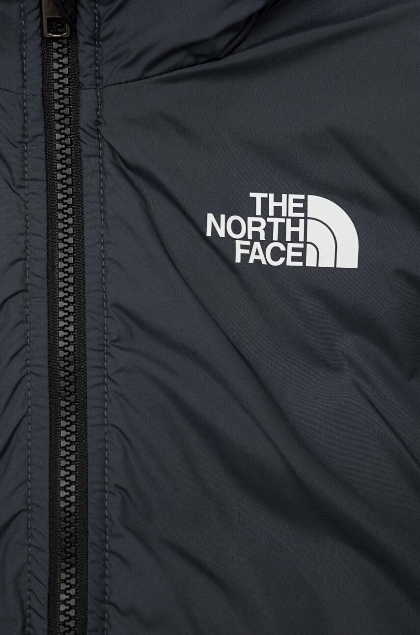 The North Face Детско пухено яке REVERSIBLE NORTH DOWN HOODED JACKET В черно - Pepit.bg