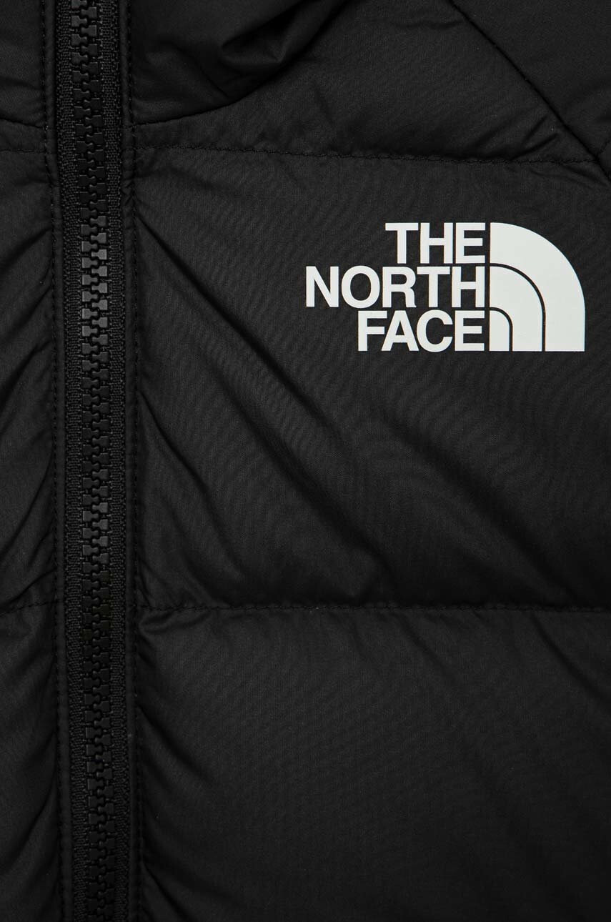 The North Face Детско пухено яке с две лица в черно - Pepit.bg