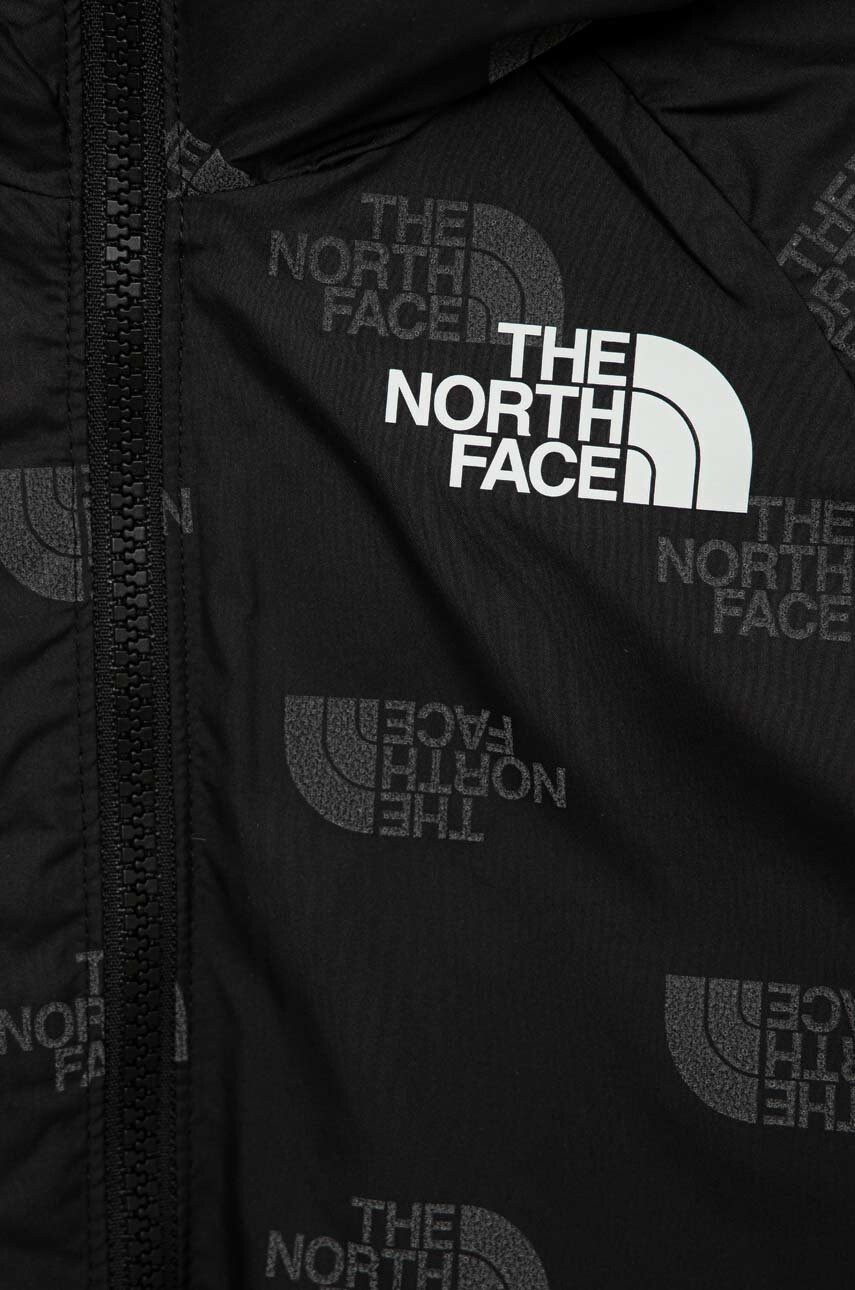 The North Face Детско пухено яке с две лица в черно - Pepit.bg