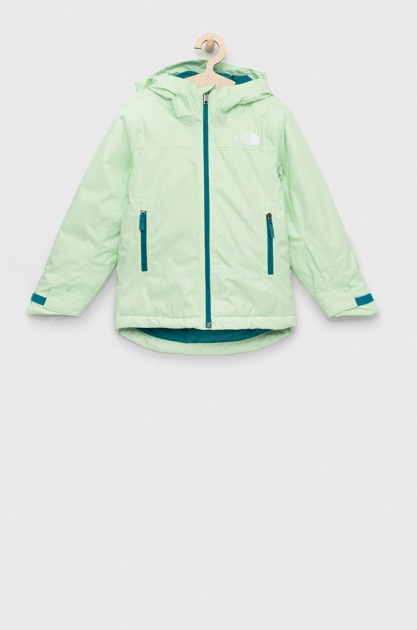 The North Face Детско ски яке в зелено - Pepit.bg
