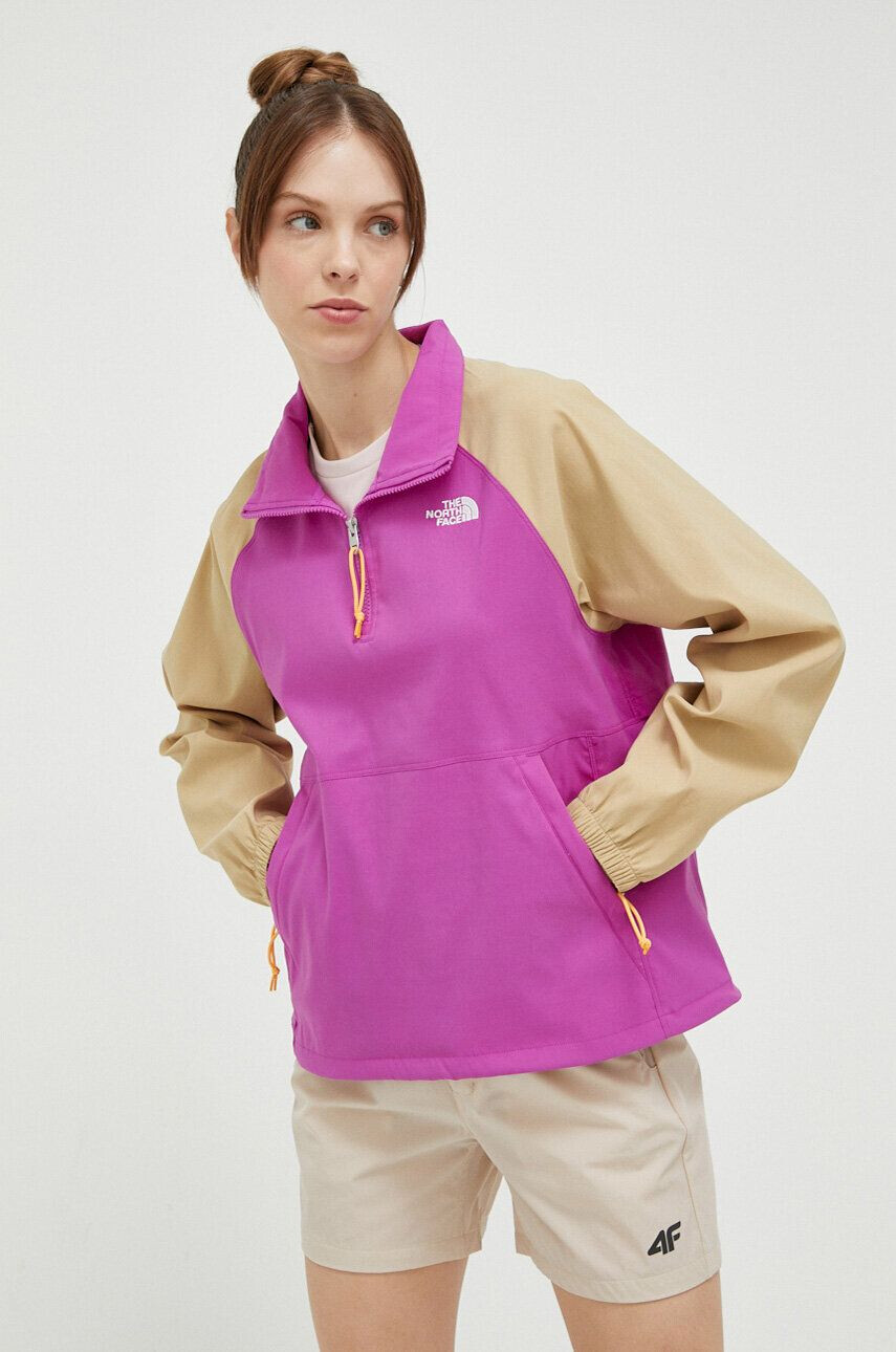 The North Face Яке за спортове на открито Class V Pullover в лилаво - Pepit.bg