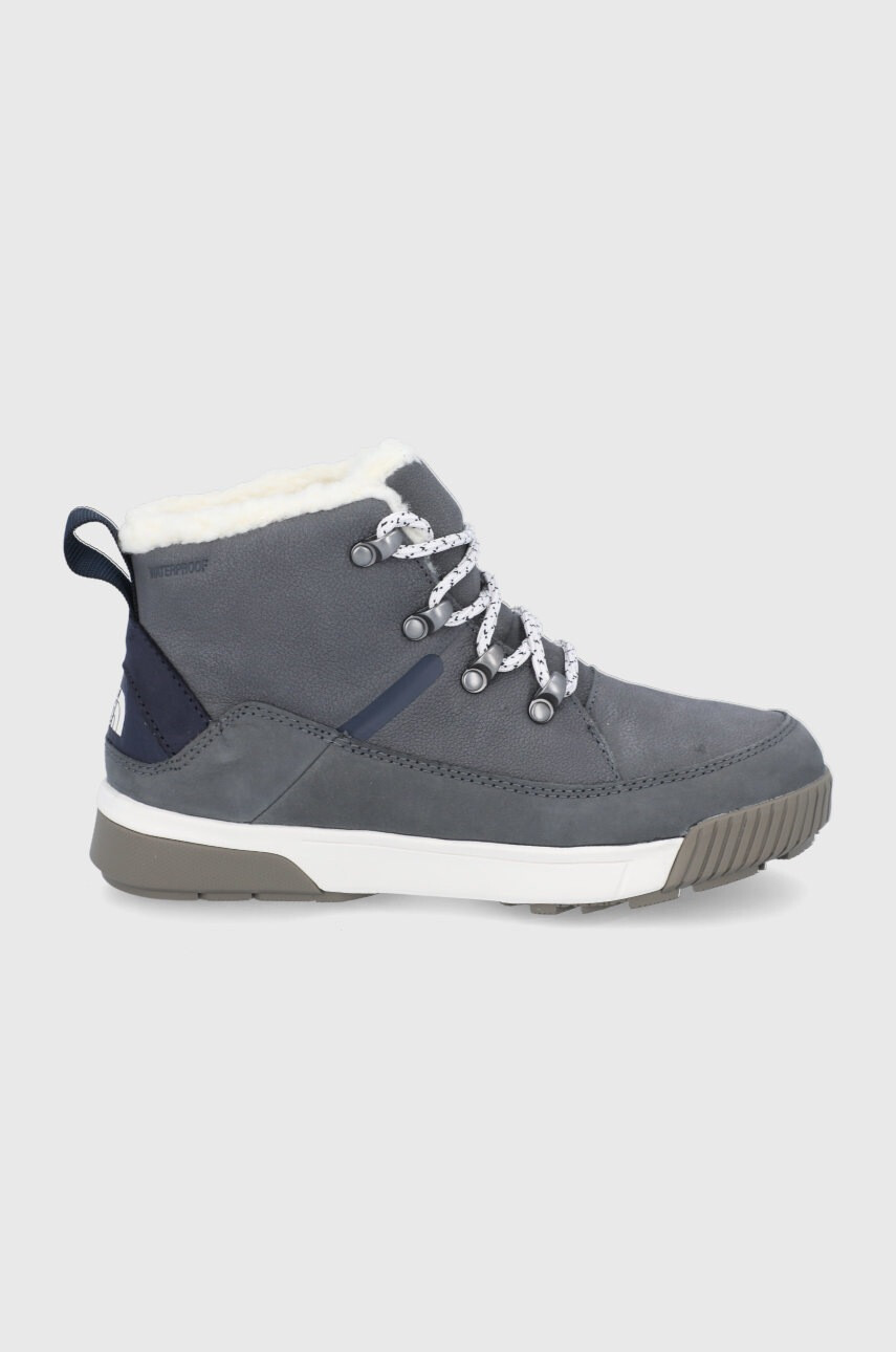 The North Face Кожени обувки дамски в тъмносиньо с изолация - Pepit.bg