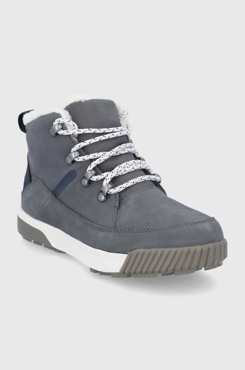 The North Face Кожени обувки дамски в тъмносиньо с изолация - Pepit.bg