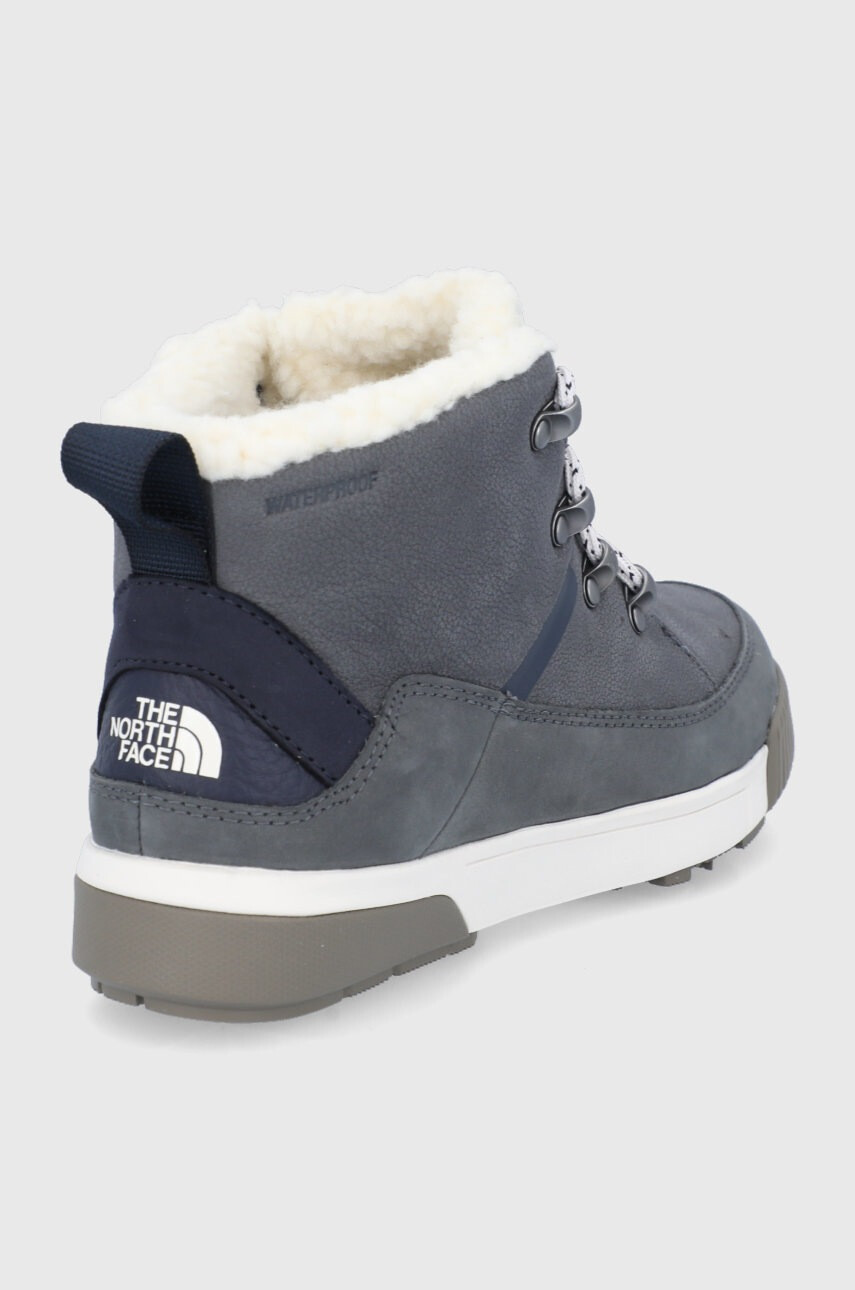 The North Face Кожени обувки дамски в тъмносиньо с изолация - Pepit.bg