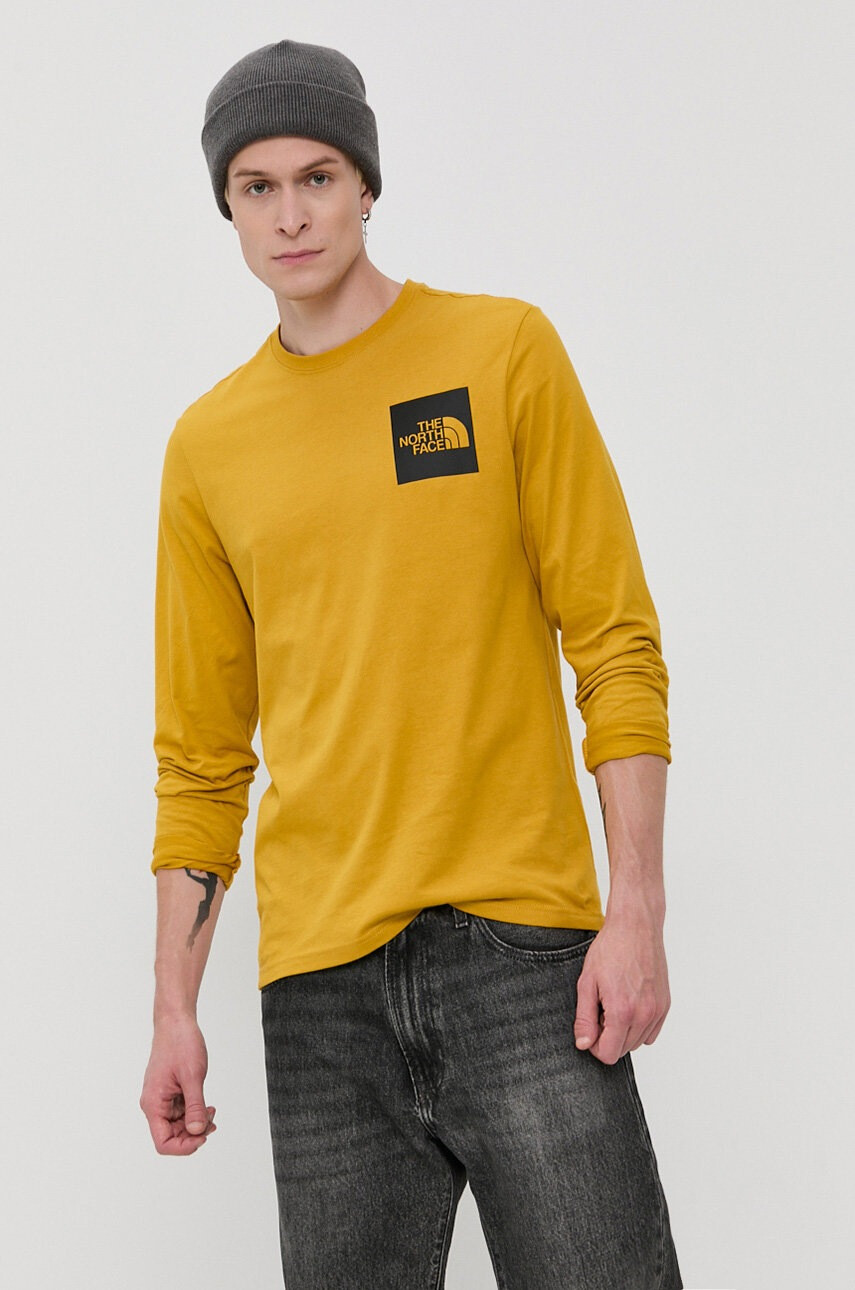 The North Face Памучна блуза с дълги ръкави - Pepit.bg