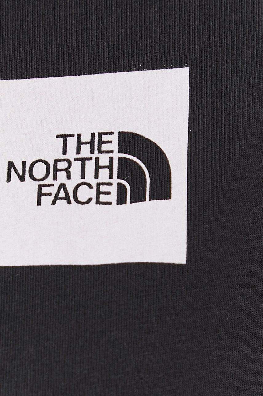 The North Face Памучна тениска в черно - Pepit.bg