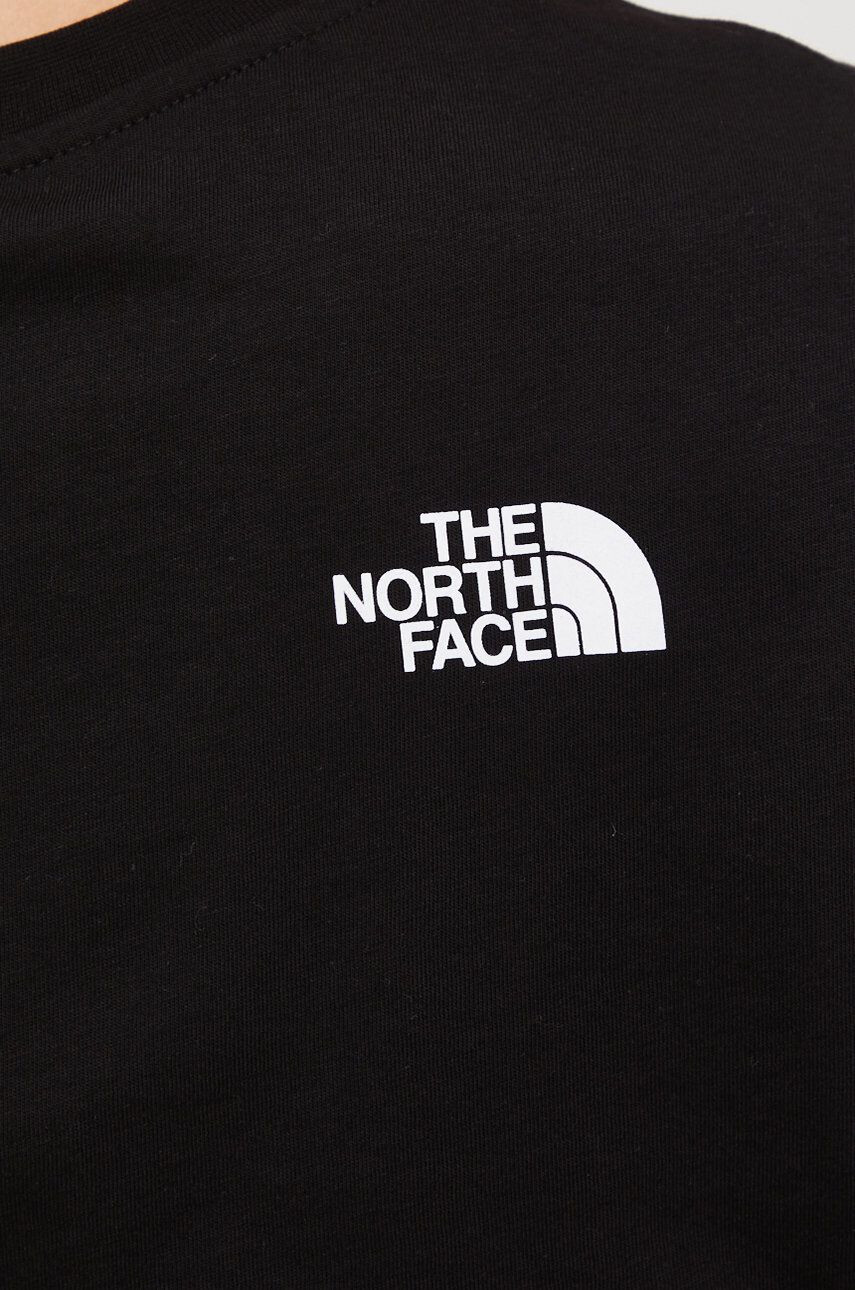 The North Face Памучна тениска в бяло с принт - Pepit.bg