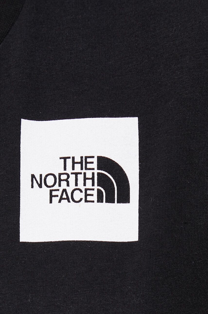 The North Face Памучна тениска в черно - Pepit.bg