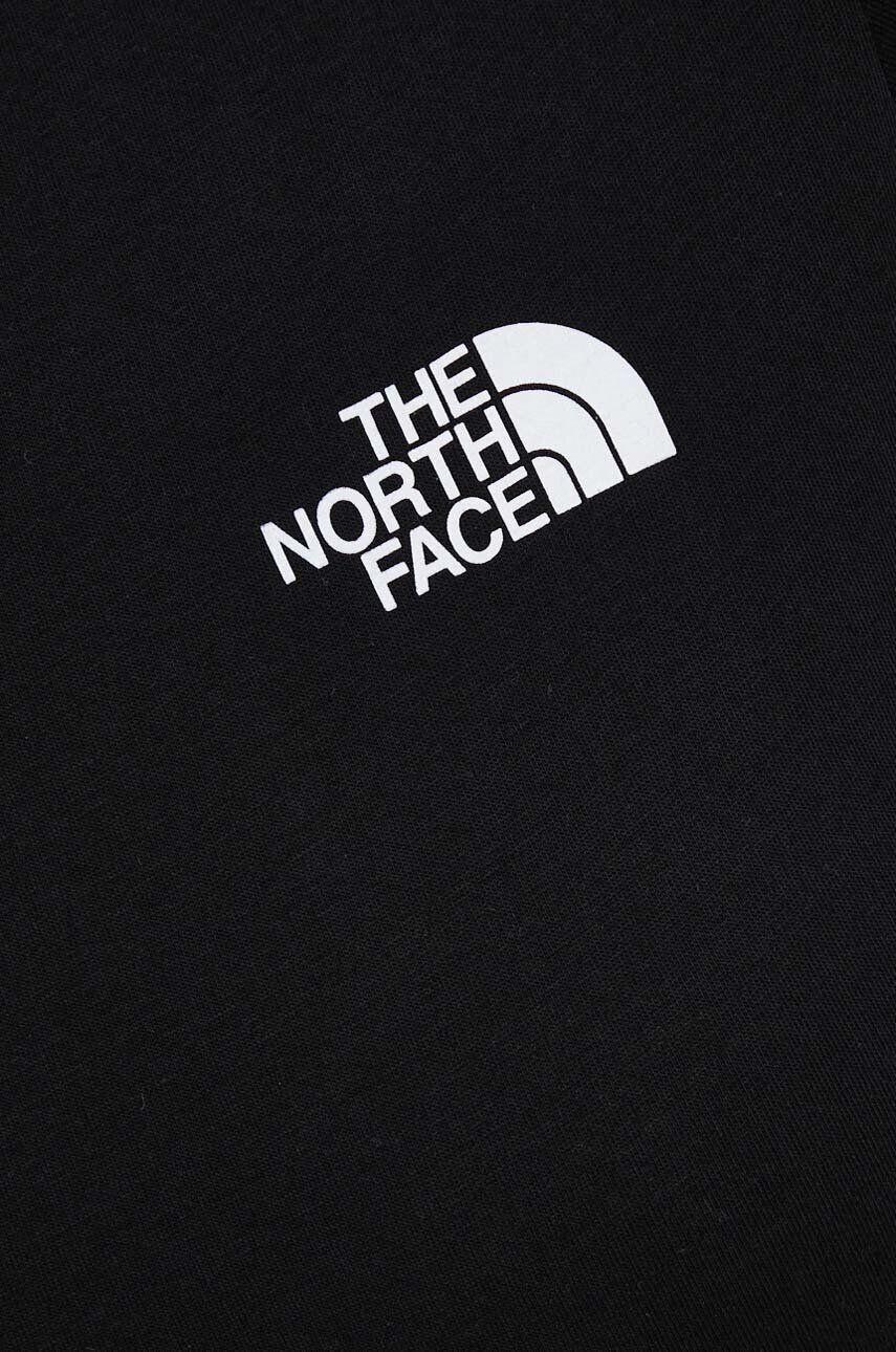 The North Face Памучна тениска в черно - Pepit.bg