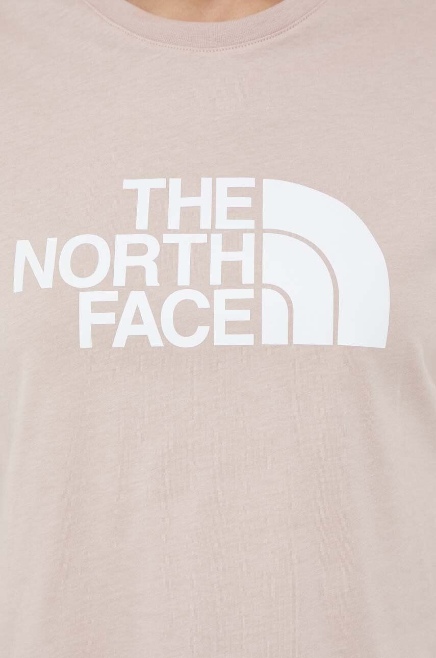 The North Face Памучна тениска в розово - Pepit.bg