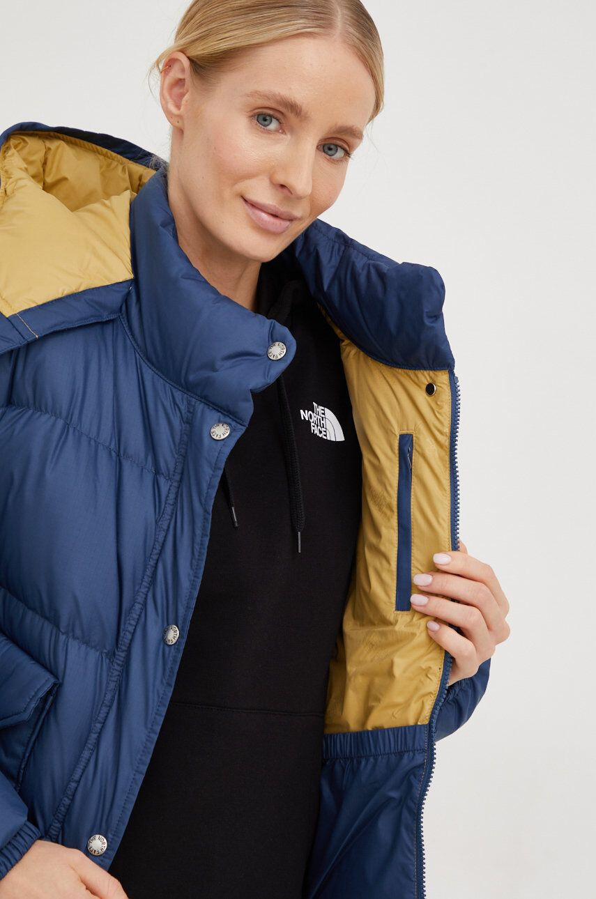 The North Face Пухено яке в тъмносиньо със зимна изолация - Pepit.bg