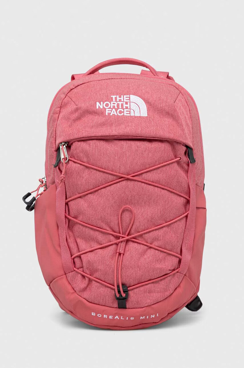 The North Face Раница в розово малък размер с принт - Pepit.bg
