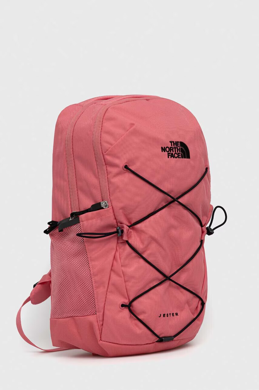 The North Face Раница в розово голям размер с апликация - Pepit.bg