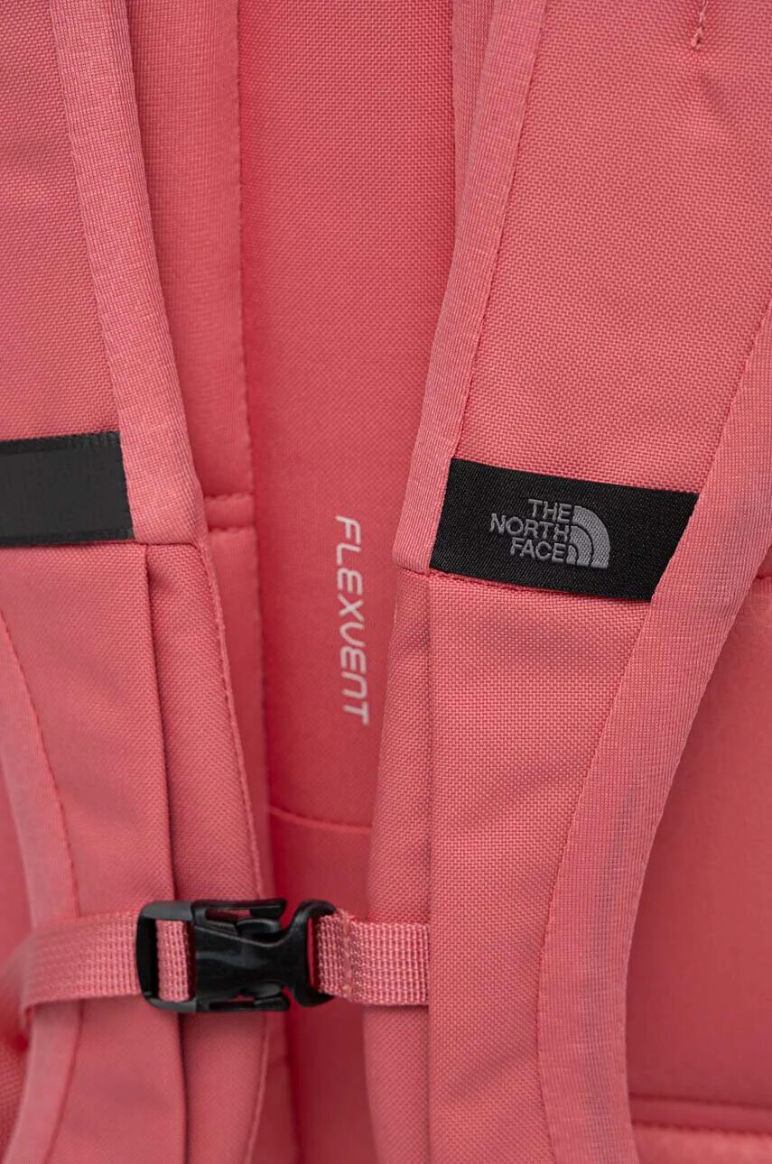 The North Face Раница в розово голям размер с апликация - Pepit.bg