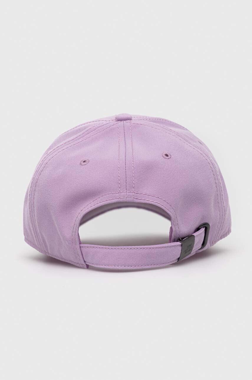 The North Face Шапка с козирка в лилаво с апликация - Pepit.bg