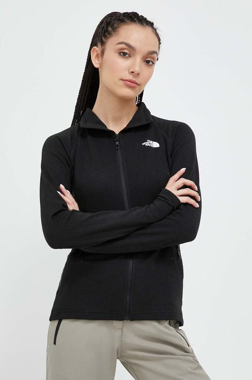 The North Face Спортен суичър в черно с изчистен дизайн - Pepit.bg