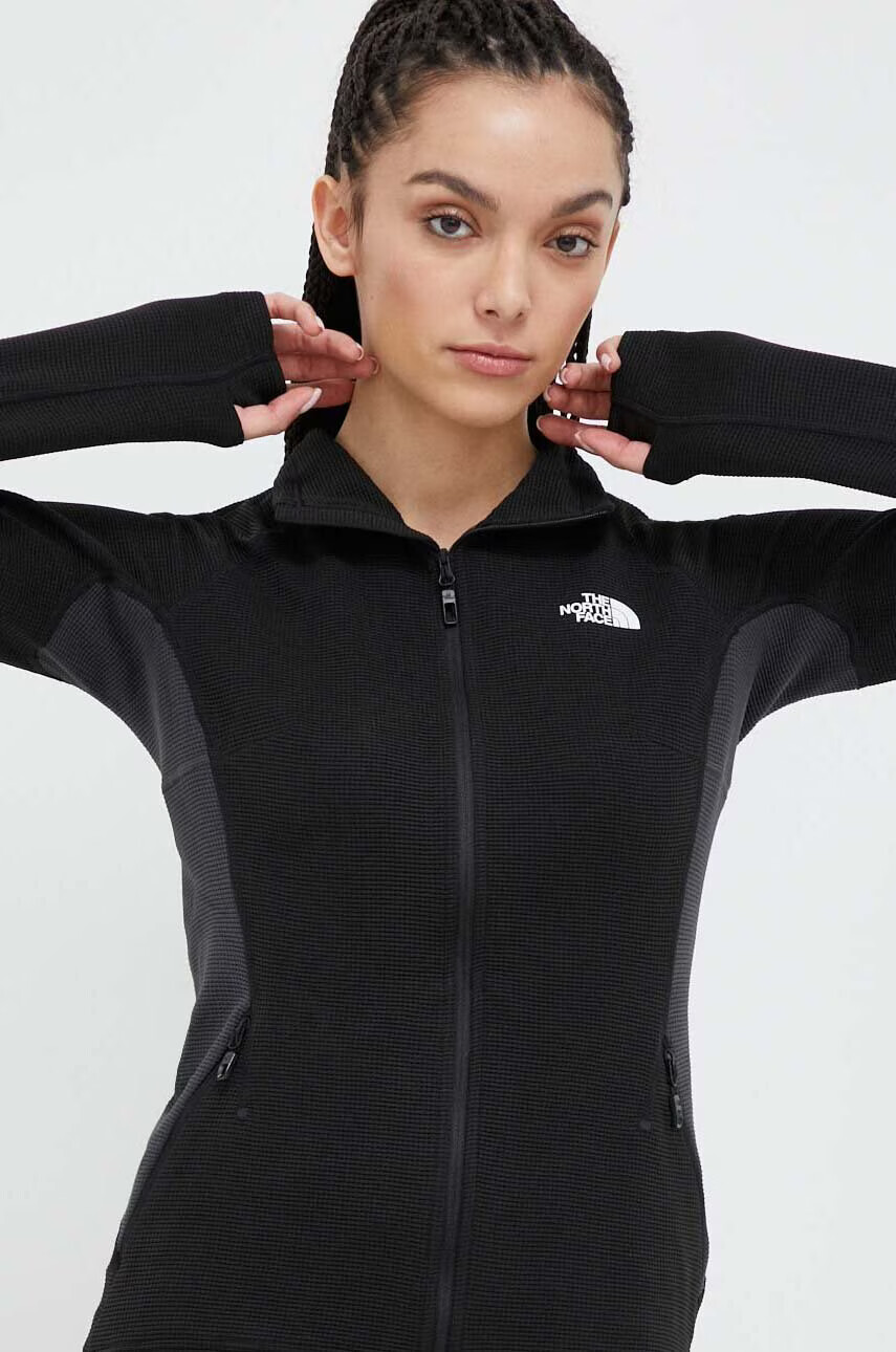 The North Face Спортен суичър в черно с изчистен дизайн - Pepit.bg