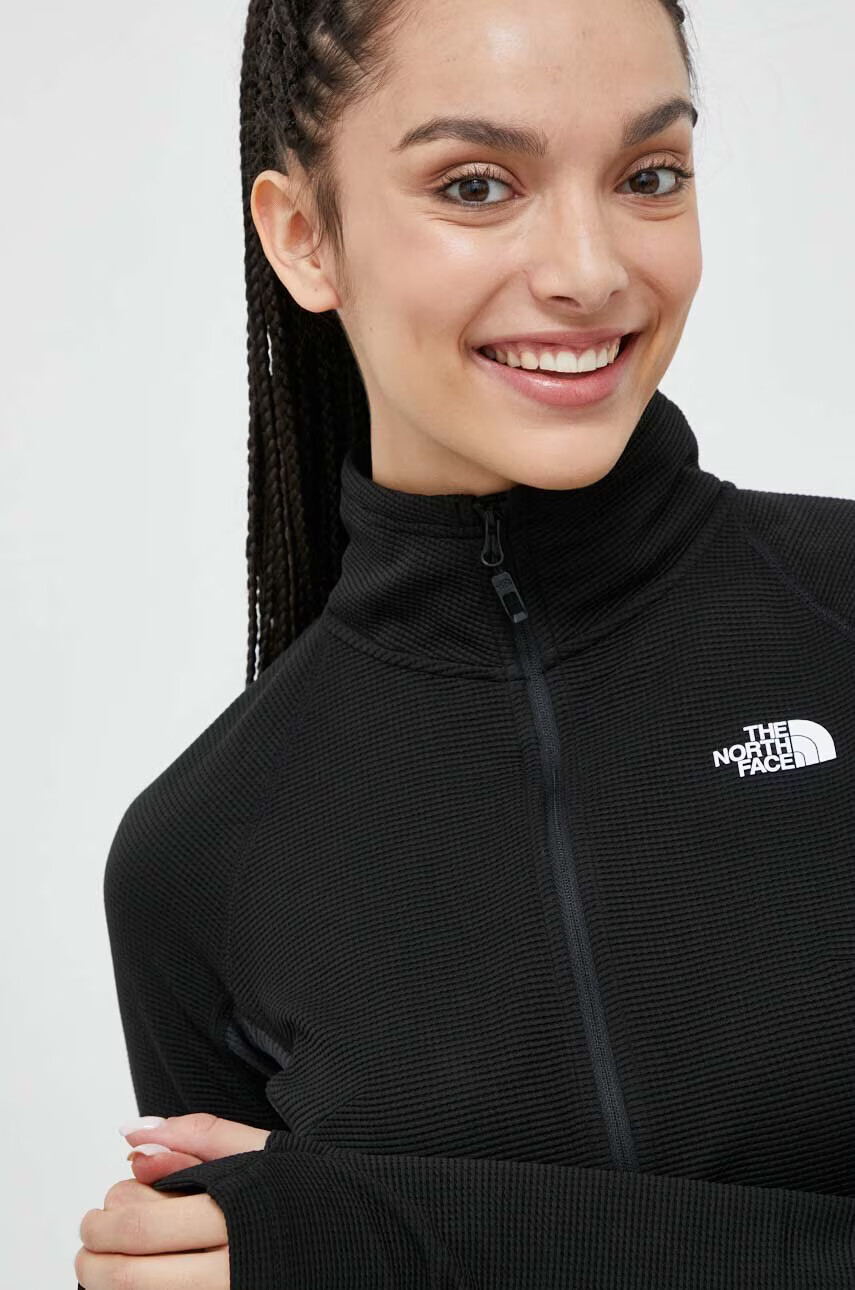 The North Face Спортен суичър в черно с изчистен дизайн - Pepit.bg