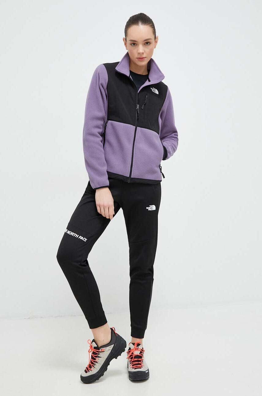 The North Face Спортен суичър Denali в лилаво - Pepit.bg