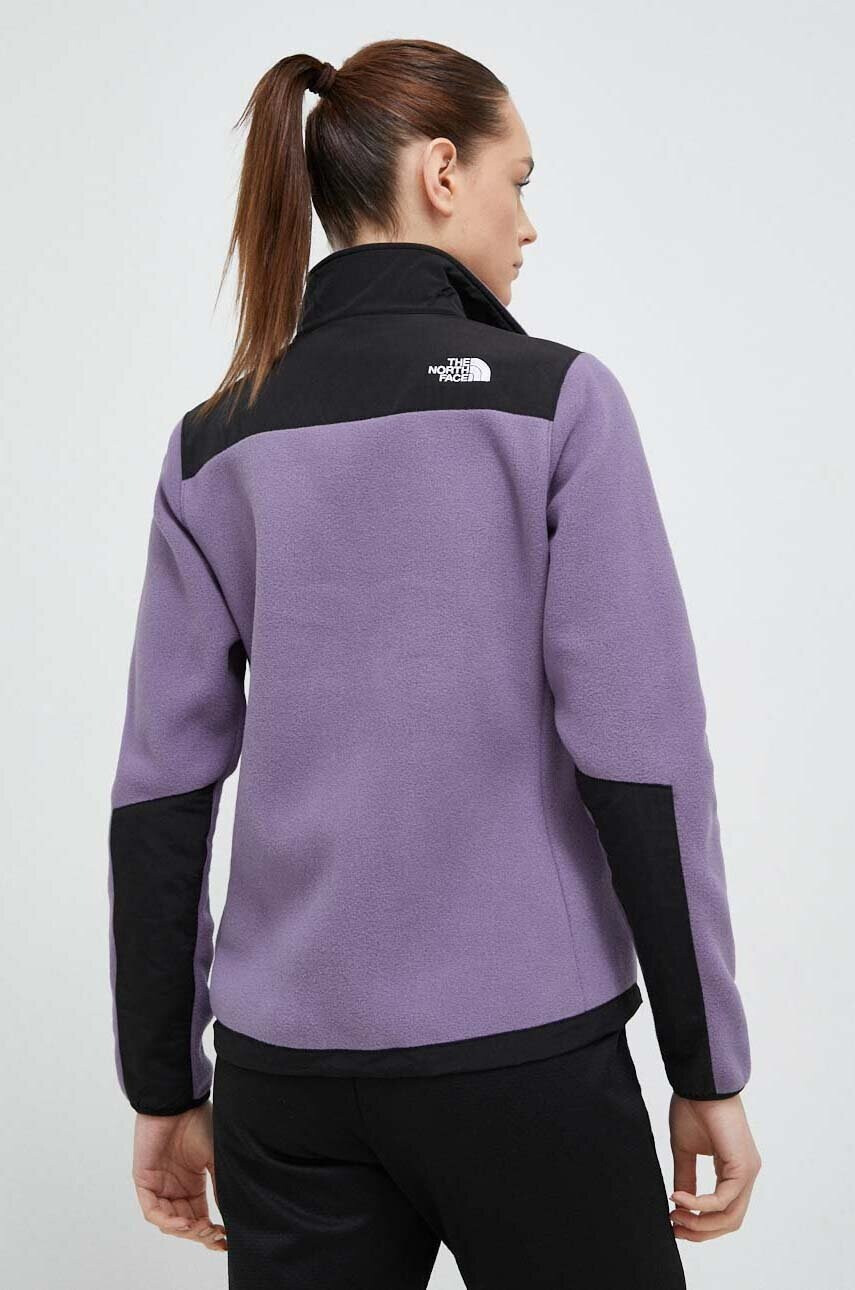 The North Face Спортен суичър Denali в лилаво - Pepit.bg