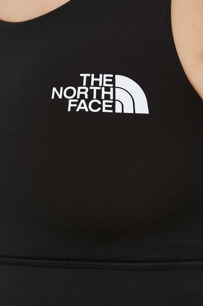 The North Face Спортен сутиен Flex в черно - Pepit.bg