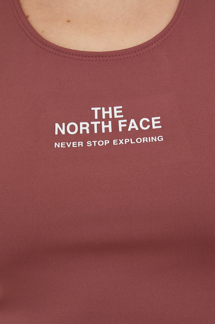 The North Face Спортен топ Mountain Athletics в розово - Pepit.bg