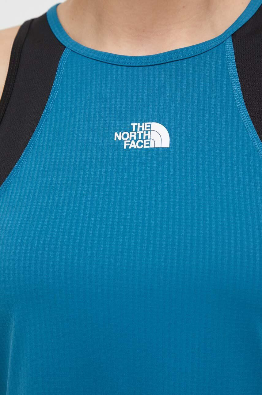 The North Face Спортен топ Lightbright в тюркоазено - Pepit.bg