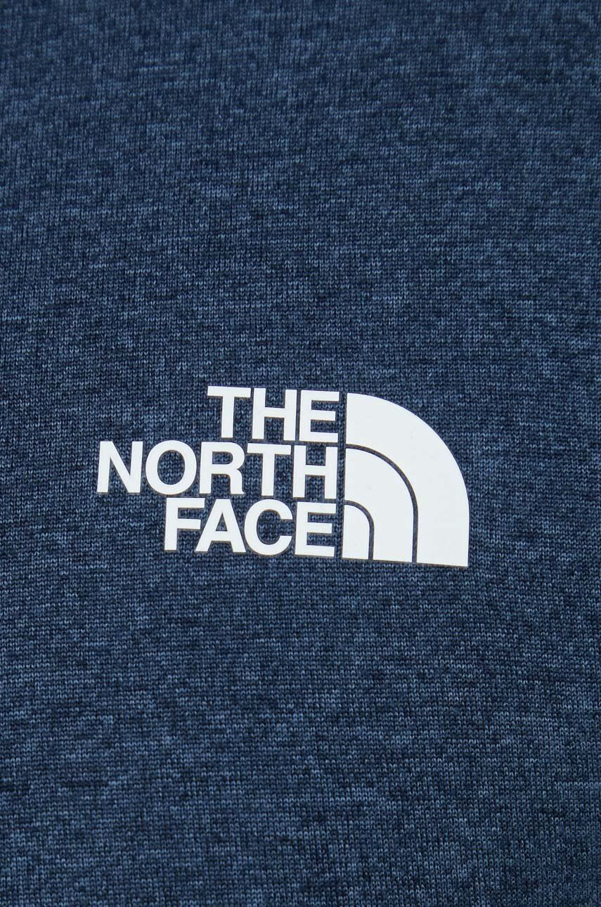 The North Face Спортна тениска Reaxion в тъмносин меланж - Pepit.bg