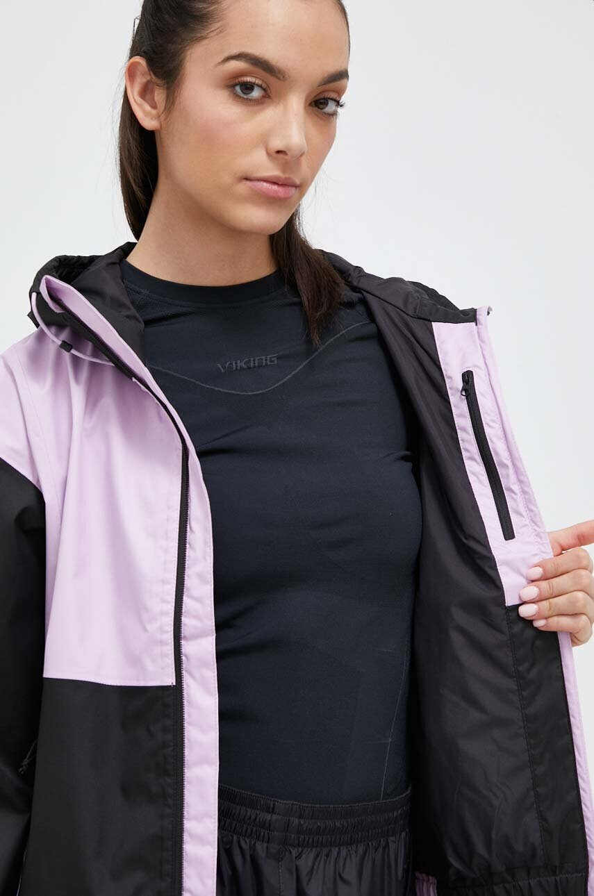 The North Face Ветровка Farside в лилаво преходен модел - Pepit.bg