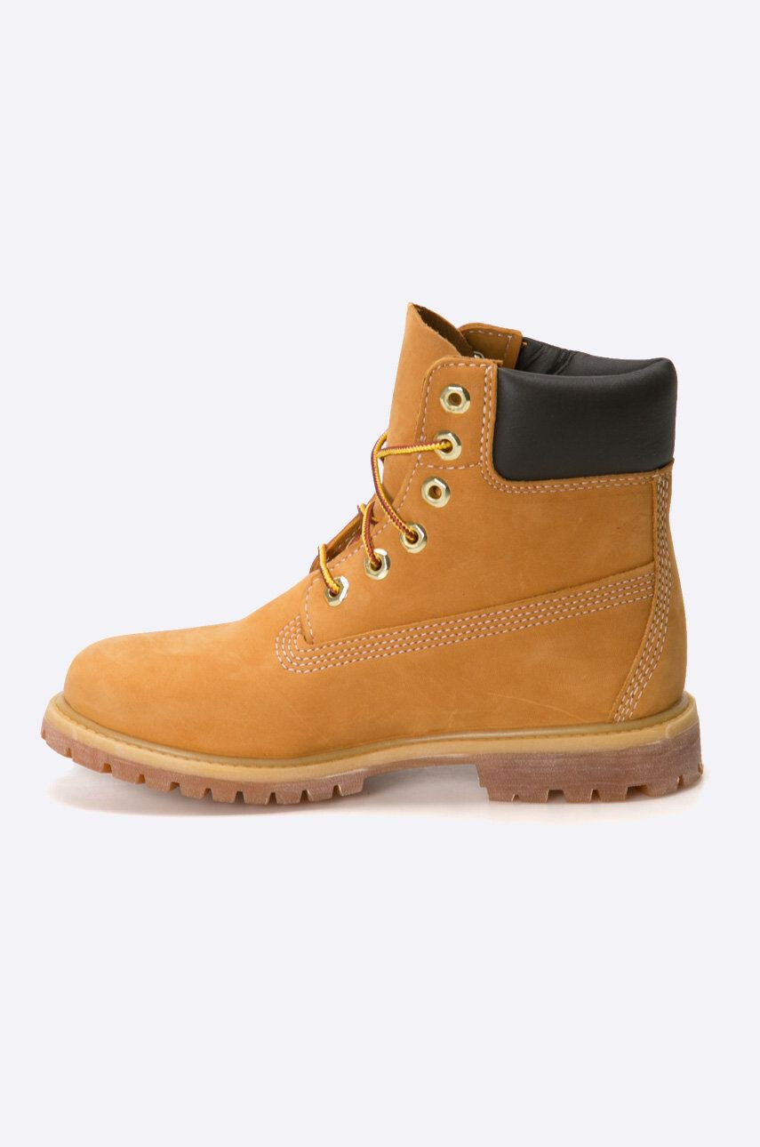 Timberland Велурени кубинки 6in TB0103617131 в бежово с равна подметка - Pepit.bg