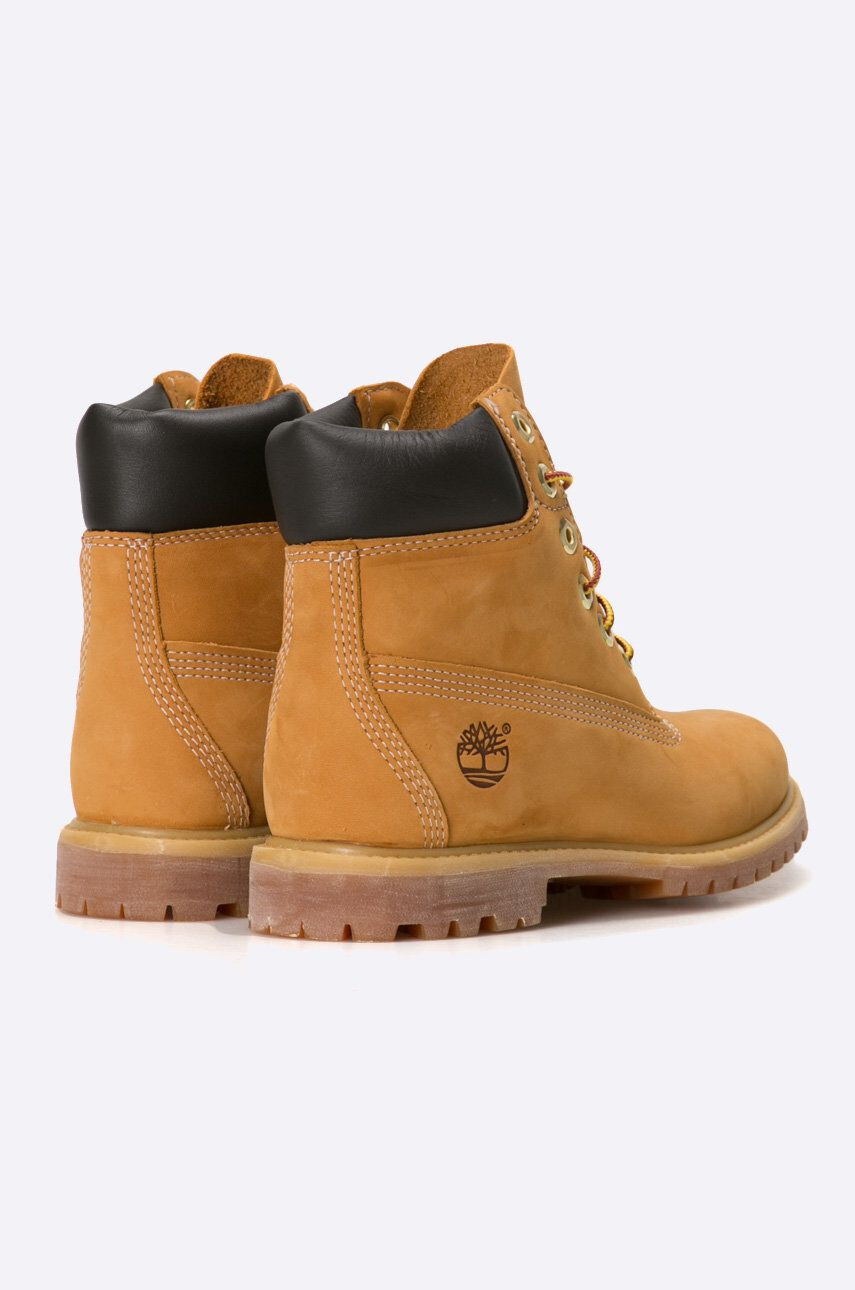 Timberland Велурени кубинки 6in TB0103617131 в бежово с равна подметка - Pepit.bg