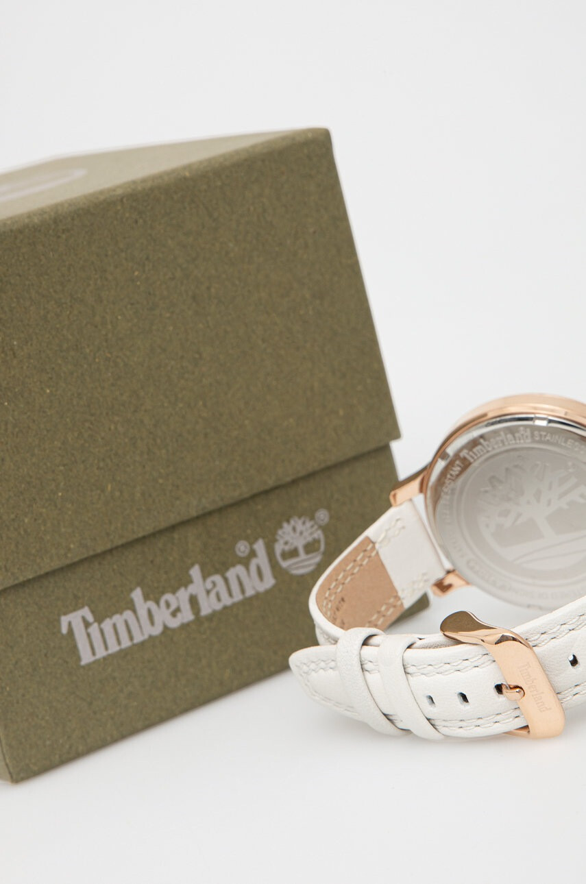 Timberland Часовник TBL.TDWLA2104401 дамски в бяло - Pepit.bg